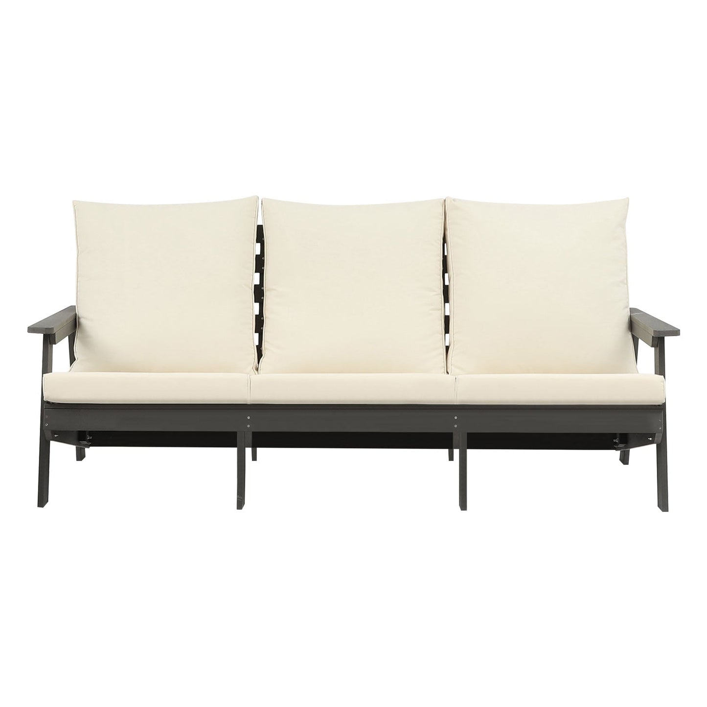 Hips 3 Seater Outdoor Patio Sofa with Cushion