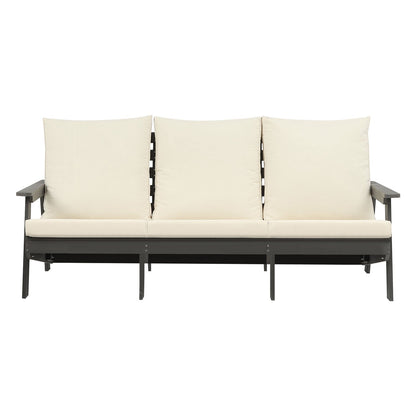 Hips 3 Seater Outdoor Patio Sofa with Cushion
