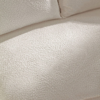 Cloud Shaped Beige Sofa and Comfort Seats