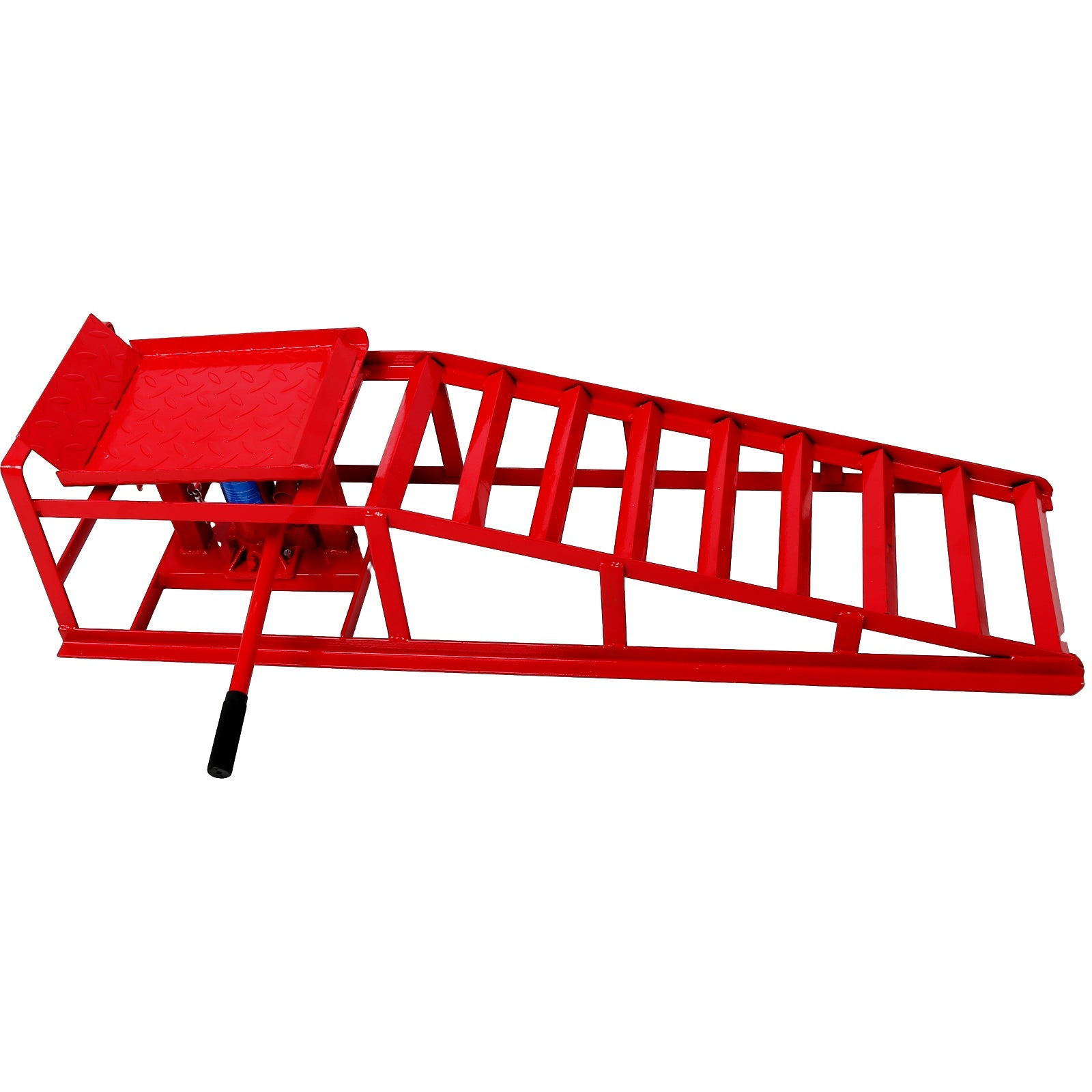 Auto Car Truck Service Ramps Lifts red steel with diamond-plate platform by HouseOfZazla on Tampa Home & Garden Store