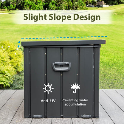 Waterproof 160 Gallon Outdoor Storage Deck Box