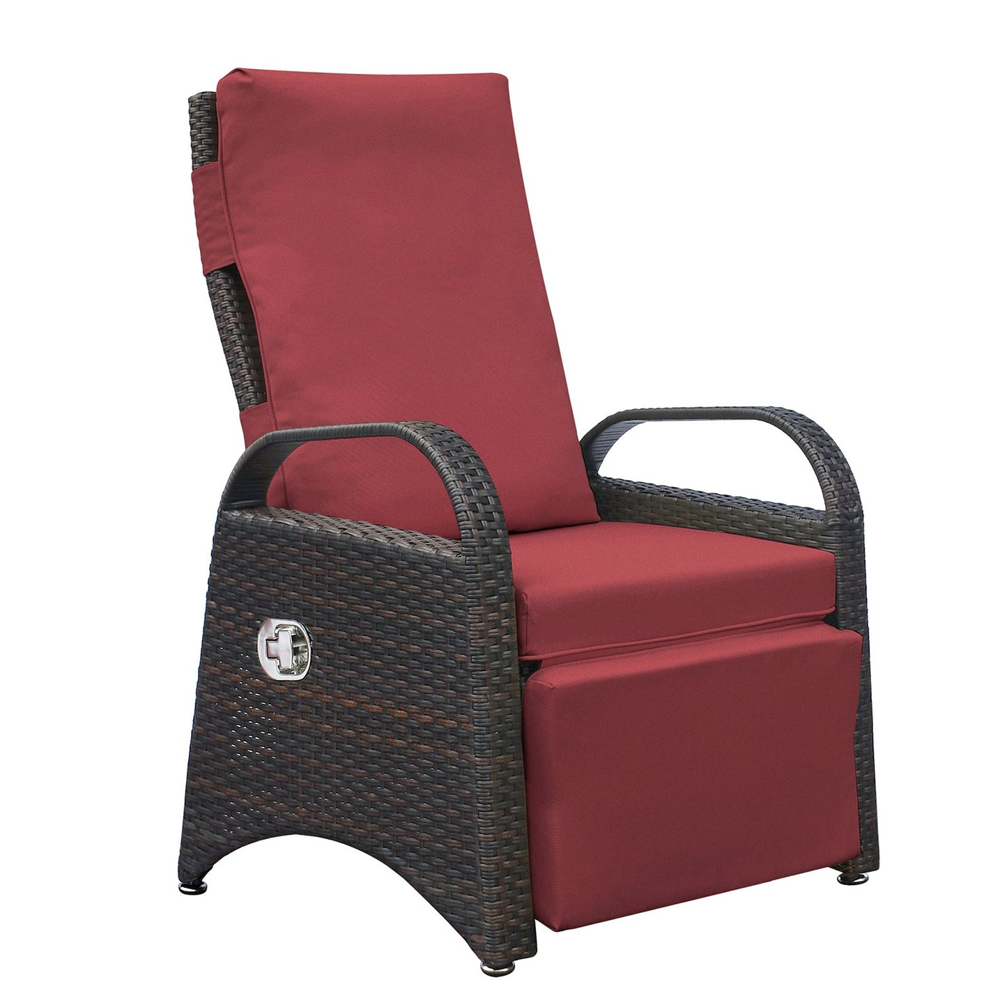 Outdoor Rattan Recliner and Modern Patio Chair