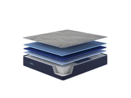 TempaGel Restonic ChillRest Plush Twin XL mattress with gel foam layers and quilted top on Tampa Home & Garden Store