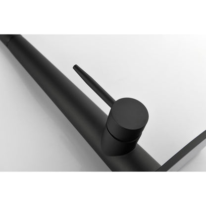 Single-handle matte black kitchen faucet with pull-down sprayer by HouseOfZazla on Tampa Home & Garden Store