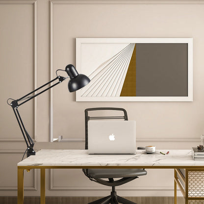 Modern Minimalist Adjustable Metal Table Lamp LED Clip On Desk Light