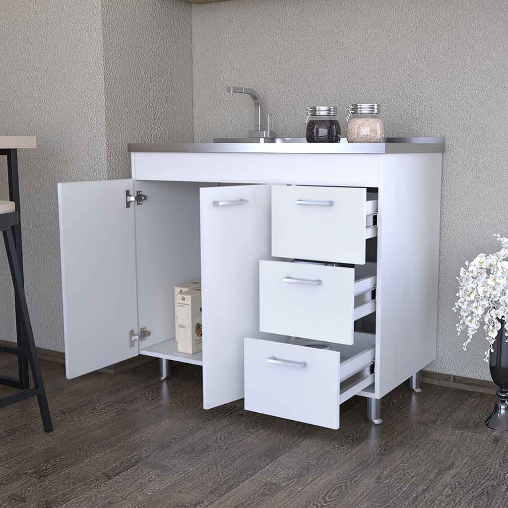 Kisco Utility Sink With Cabinet and Drawers