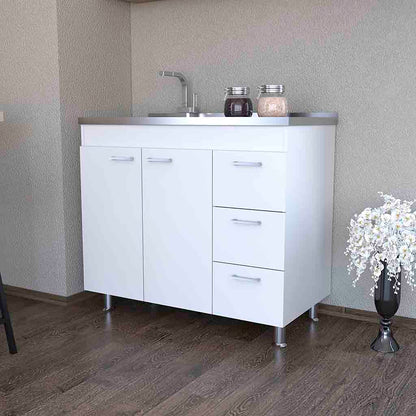 Kisco Utility Sink With Cabinet and Drawers