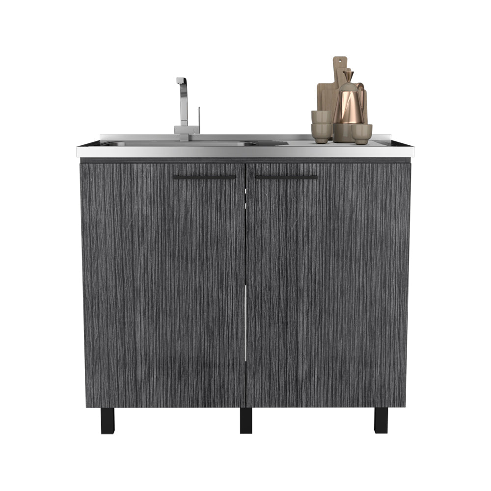 Burwood Utility Sink Cabinet for a Smokey Finish