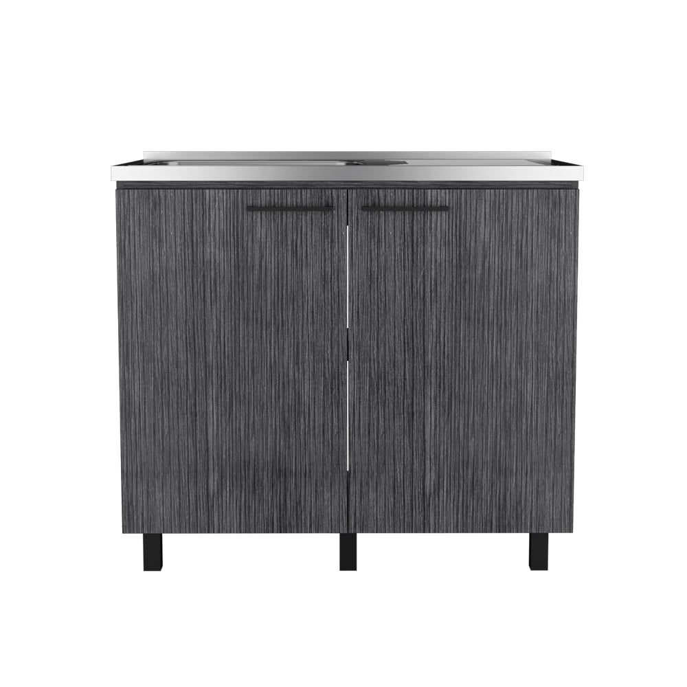 Burwood Utility Sink Cabinet for a Smokey Finish