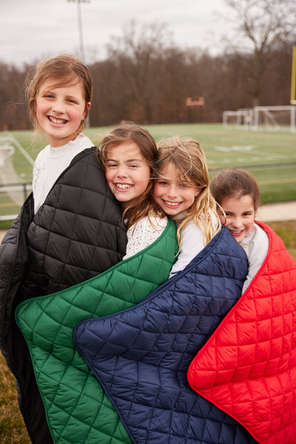 Couverture matelassée imperméable avec poches | Pretty Rugged
