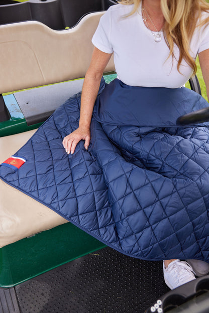 Couverture matelassée imperméable avec poches | Pretty Rugged