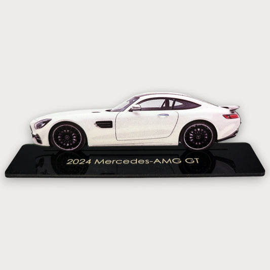 2024 Mercedes-AMG GT (2) Metal Car Wall Art, Color 2D Diecast Car Decor, Silhouette Metal Wall Art, Gift For Car Lovers, Detailed Color Metal Car - Tampa Home & Garden Store