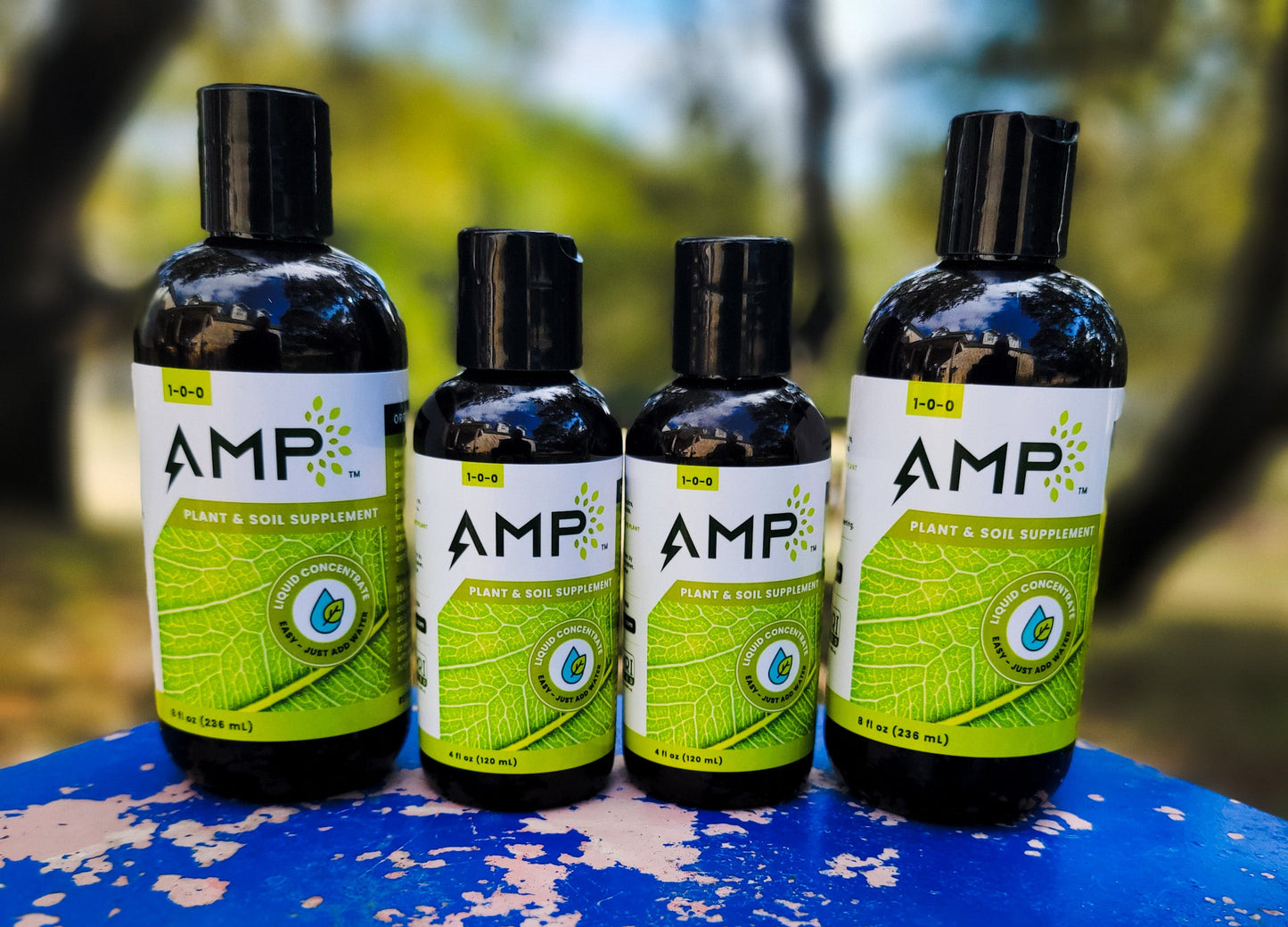 AMP Organic Biostimulant 8oz Bottle - harness the power of Algae. NEW!