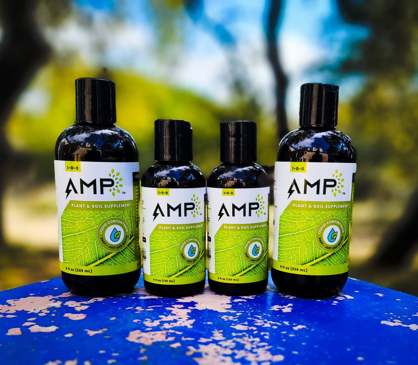 AMP Organic Biostimulant 8oz Bottle - harness the power of Algae. NEW!