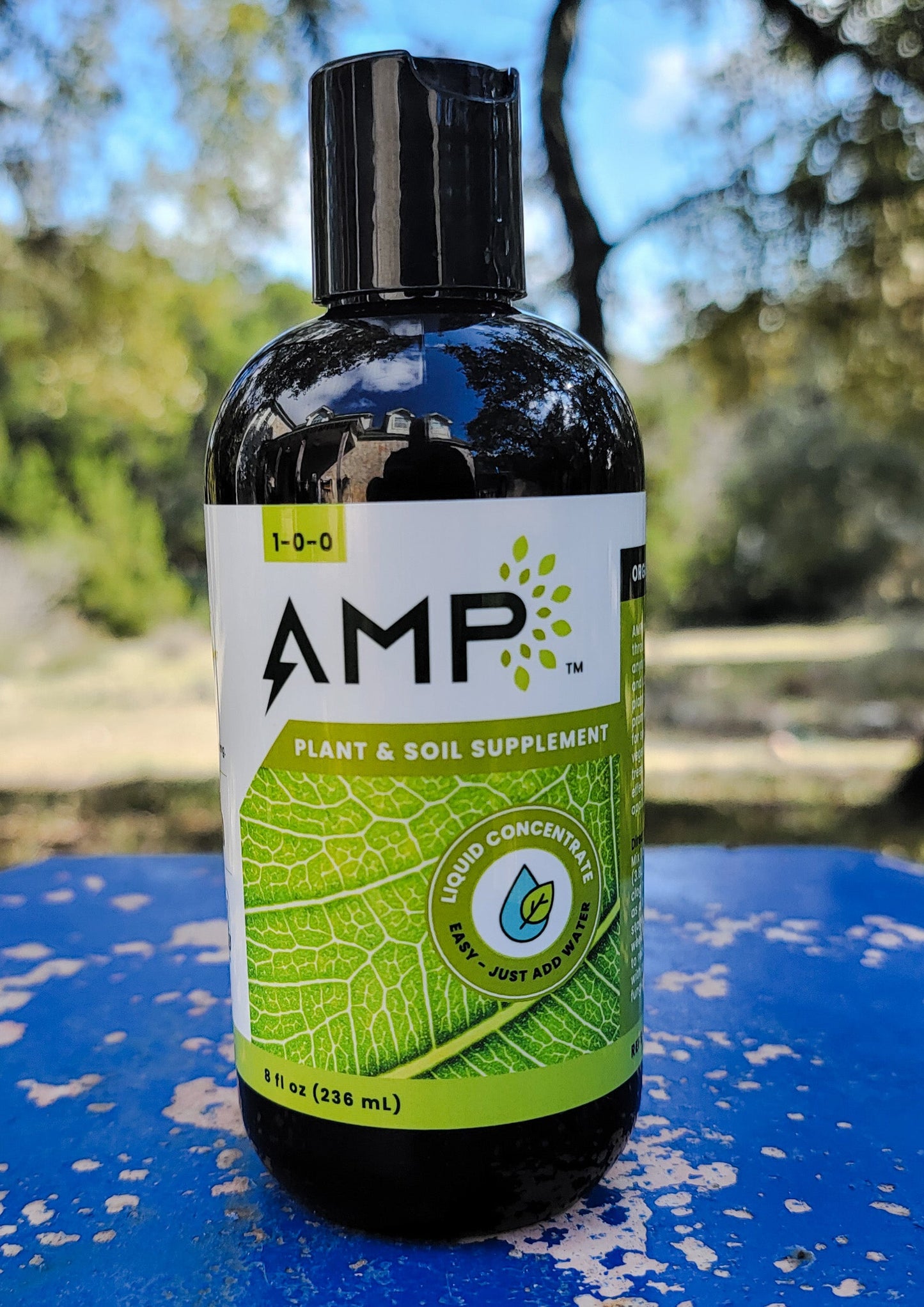 AMP Organic Biostimulant 8oz Bottle - harness the power of Algae. NEW!