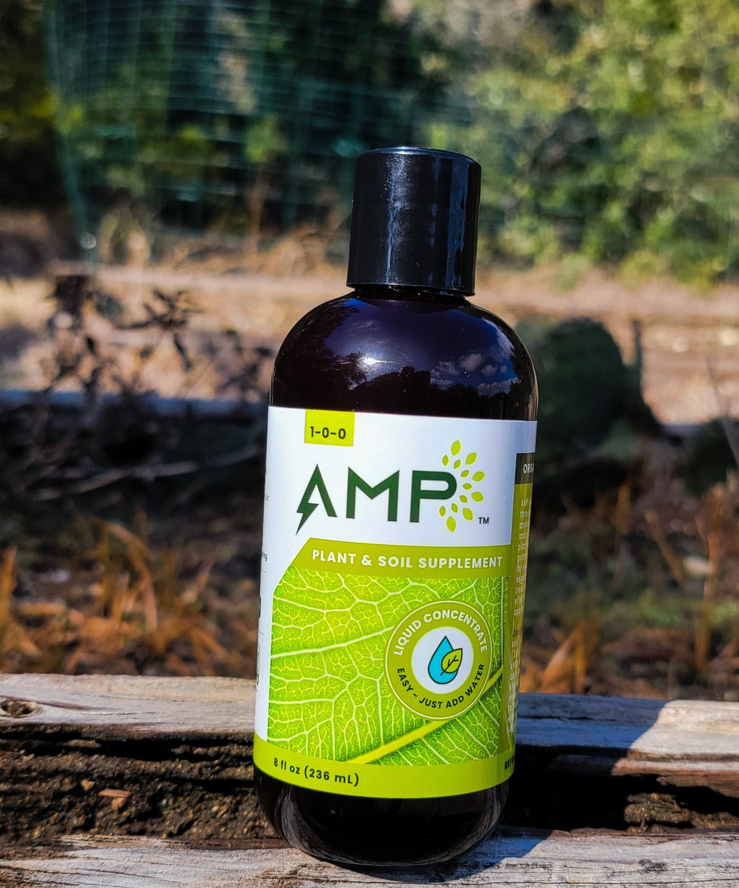 AMP Organic Biostimulant 8oz Bottle - harness the power of Algae. NEW!