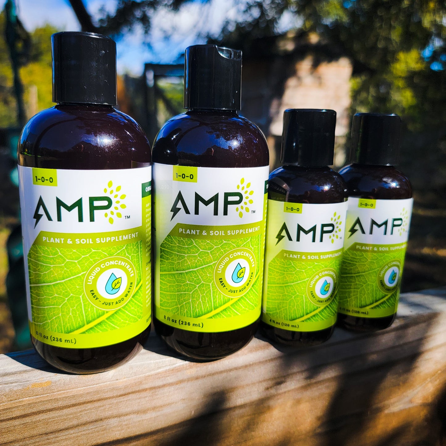 AMP Organic Biostimulant 8oz Bottle - harness the power of Algae. NEW!