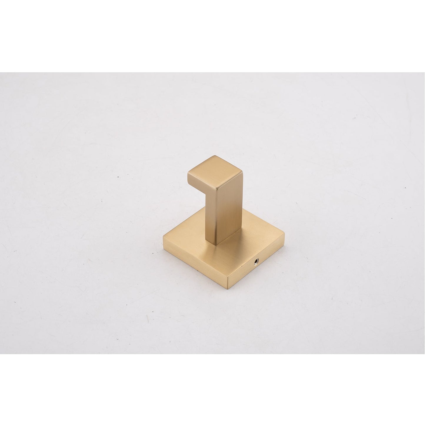 Brass towel hook from HouseOfZazla 4-Piece Bathroom Hardware Set on Tampa Home & Garden Store