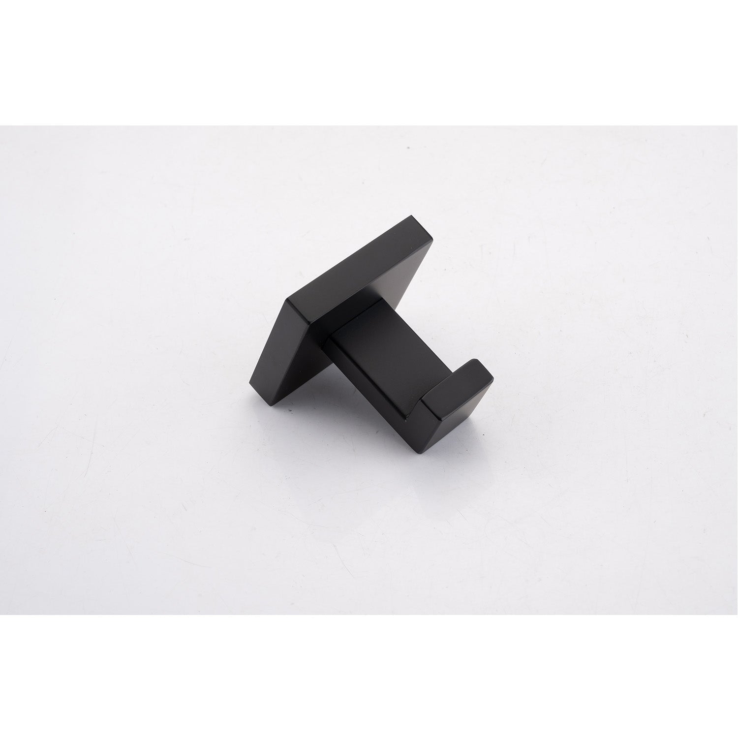 Black matte metal bathroom hook from HouseOfZazla 8-Piece Bathroom Hardware Set on Tampa Home & Garden Store