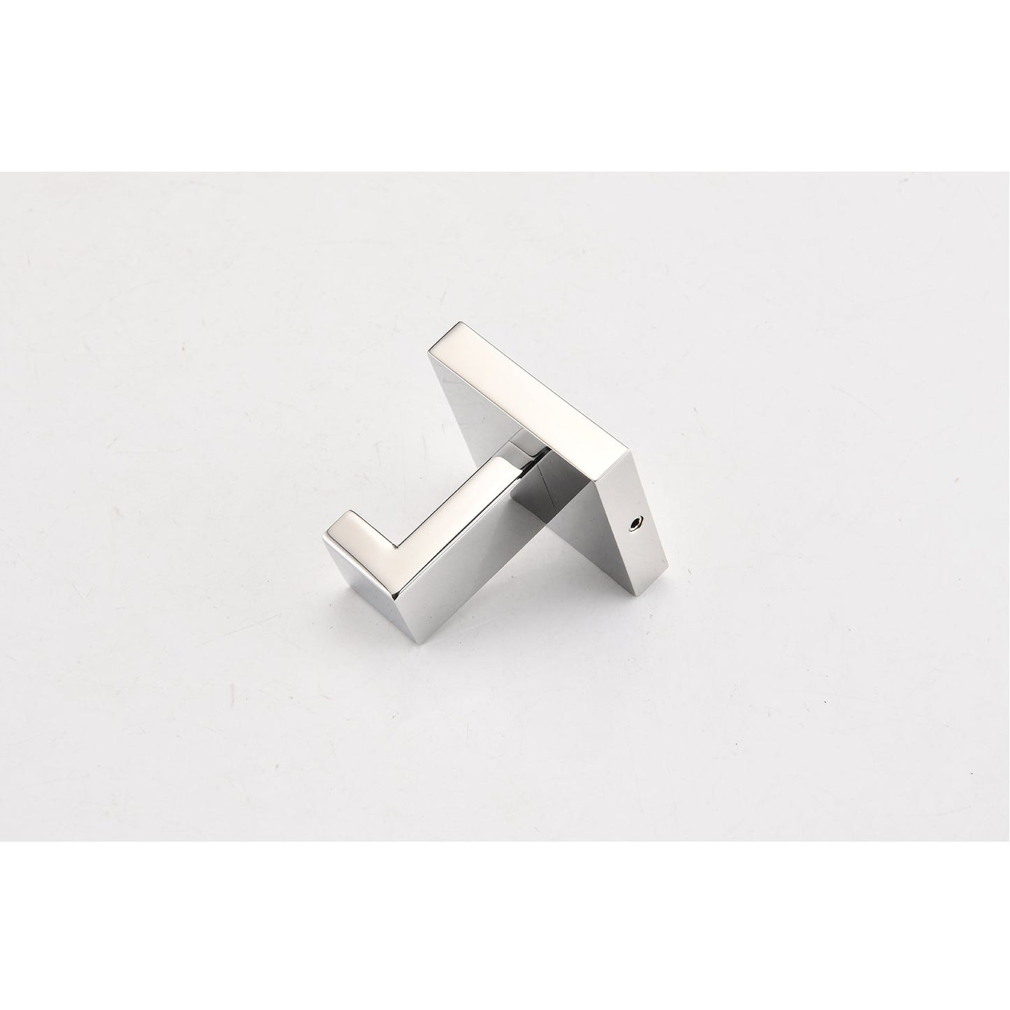 5-Piece Bathroom Hardware Set component in polished chrome with angular wall-mount design on Tampa Home & Garden Store