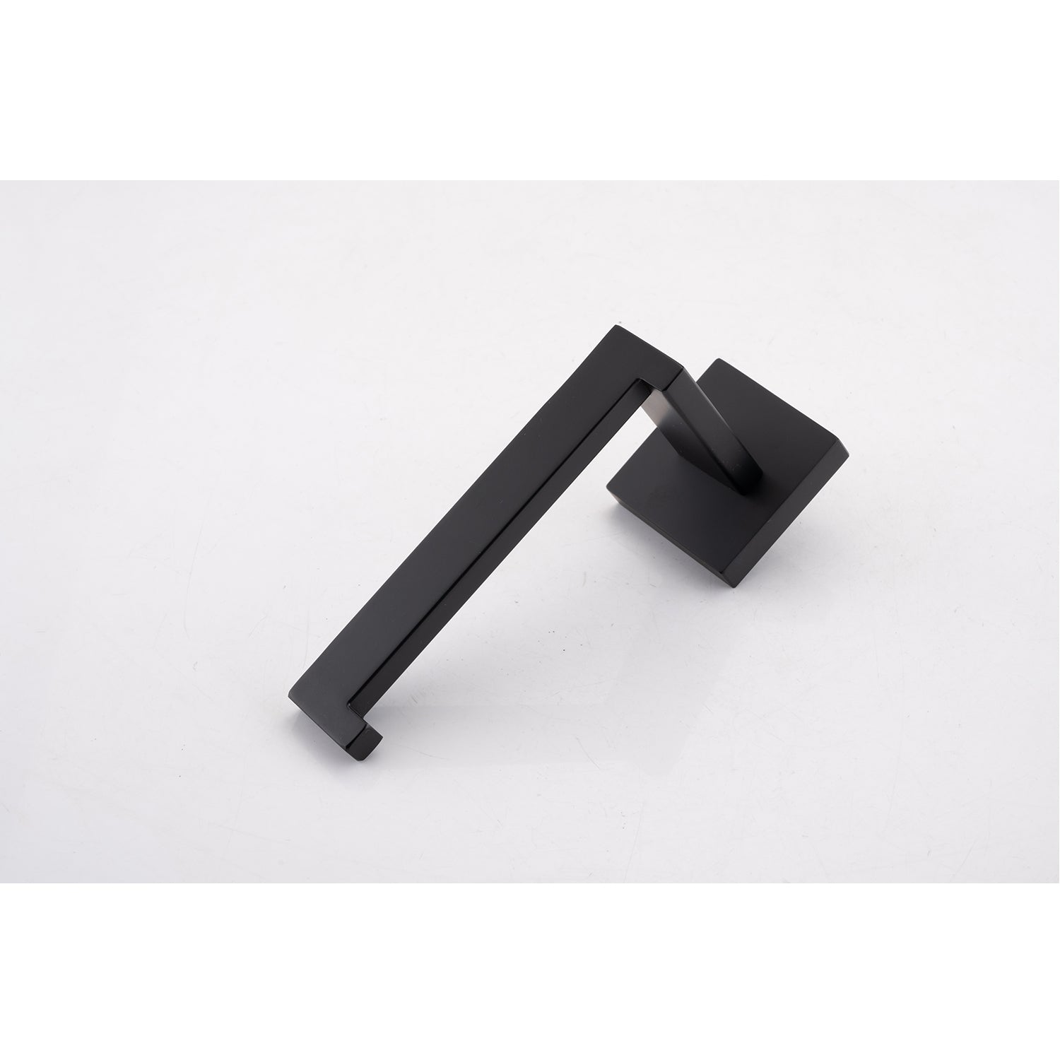 8-Piece Bathroom Hardware Set matte black wall-mounted towel bar by HouseOfZazla on Tampa Home & Garden Store