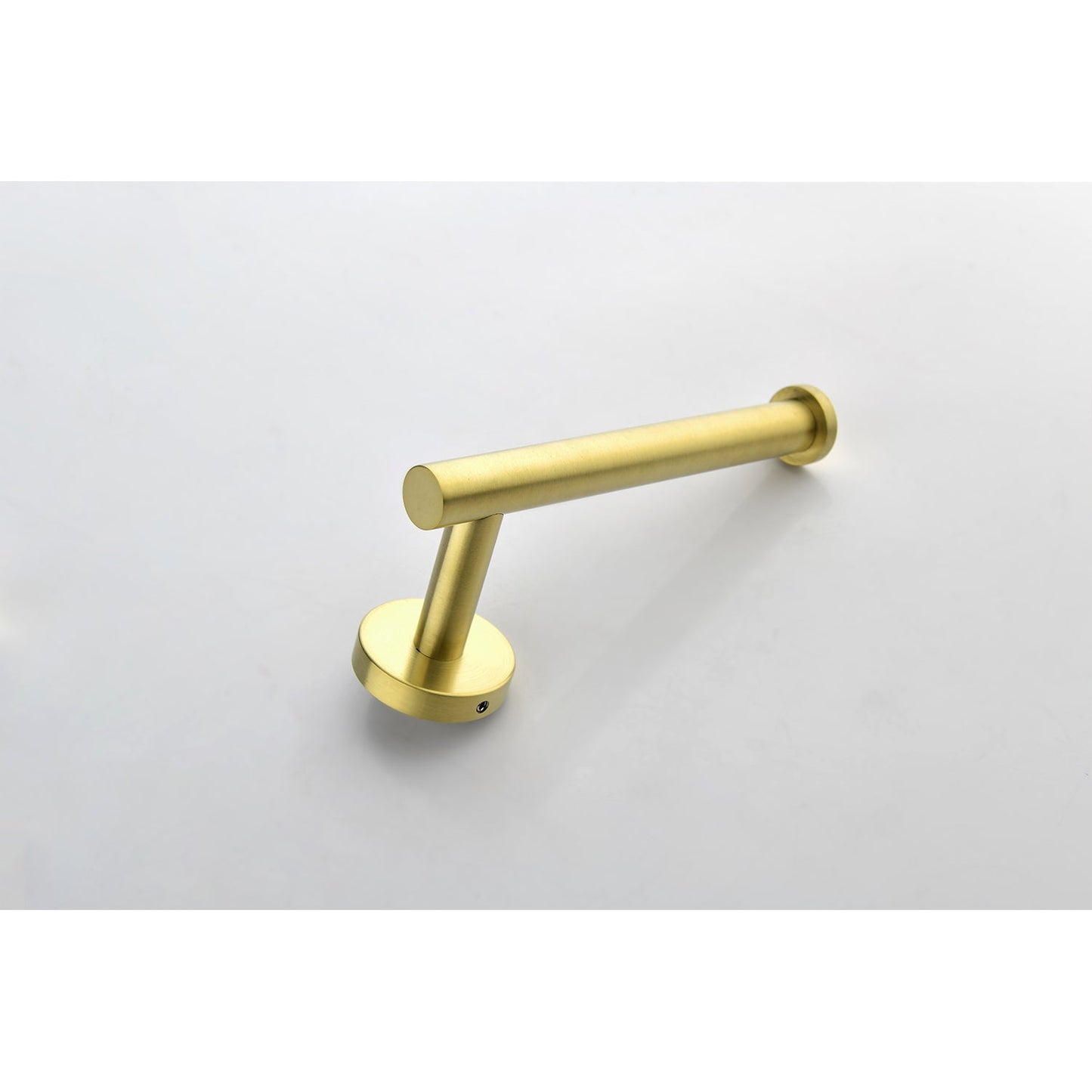 6-Piece Bathroom Hardware Accessories Set brass towel bar by HouseOfZazla wall mounted on Tampa Home & Garden Store