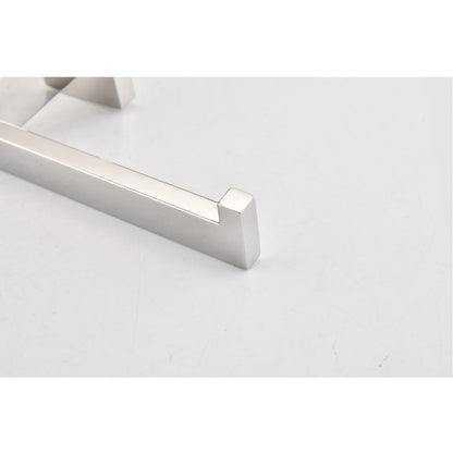 5-Piece Bathroom Hardware Set brushed nickel towel bar leg HouseOfZazla on Tampa Home & Garden Store