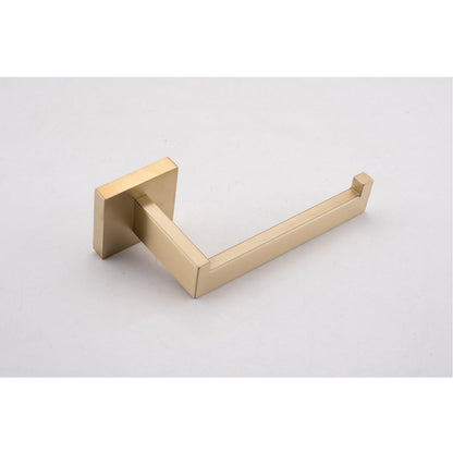 Bathroom lever handle with brass square-backplate by HouseOfZazla on Tampa Home & Garden Store