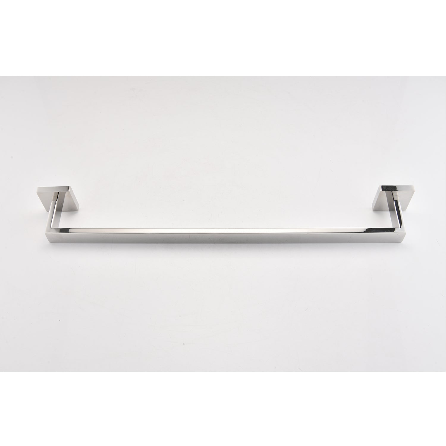 5-Piece Bathroom Hardware Set chrome towel bar with square mount brackets HouseOfZazla on Tampa Home & Garden Store