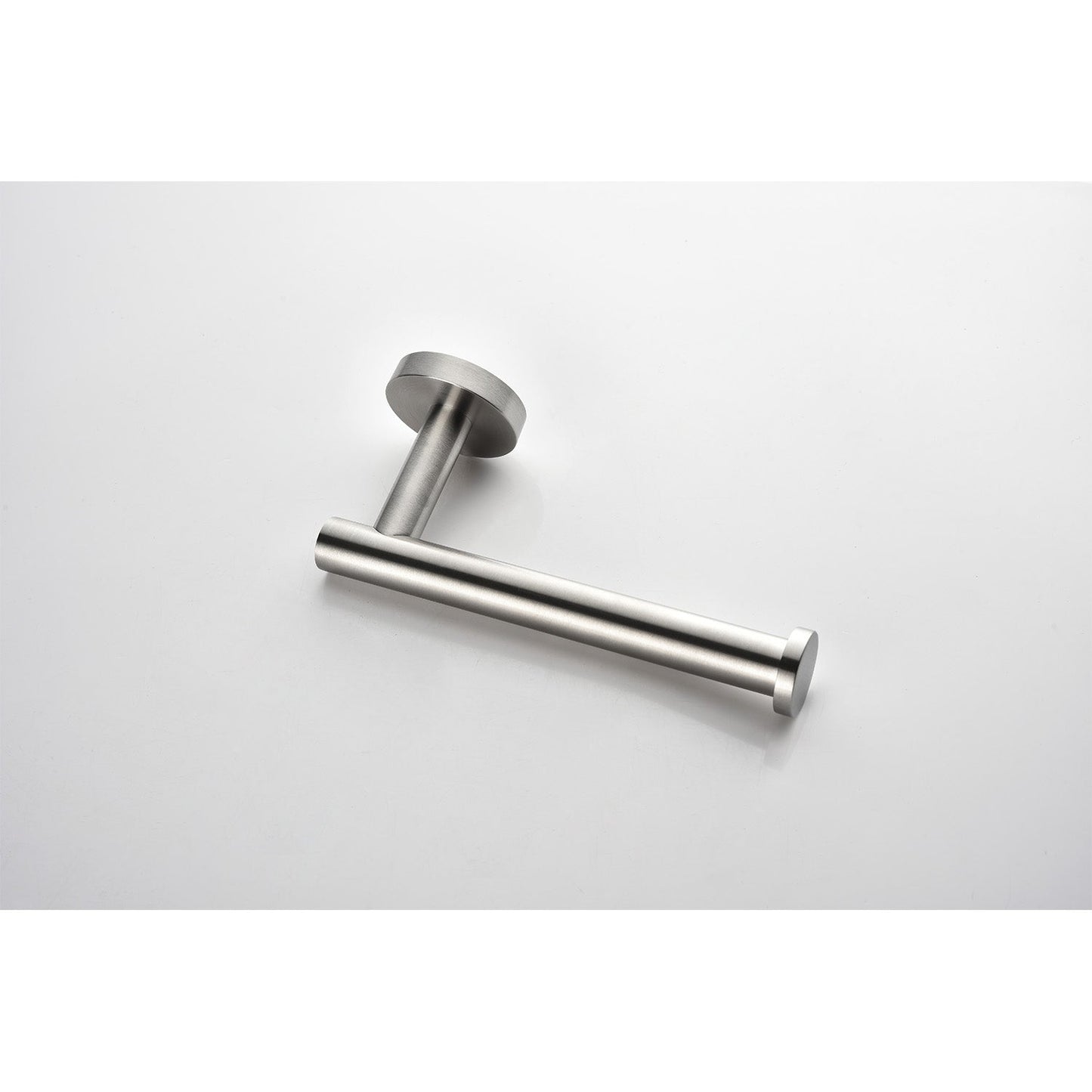 Brushed nickel towel bar wall-mounted from HouseOfZazla 6-Pieces Bathroom Hardware Accessories Set on Tampa Home & Garden Store