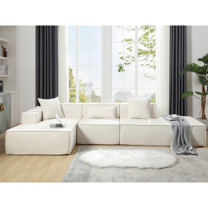 Modern Modular L Shaped And Durable Living Sofa