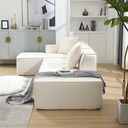 Modern Modular L Shaped And Durable Living Sofa