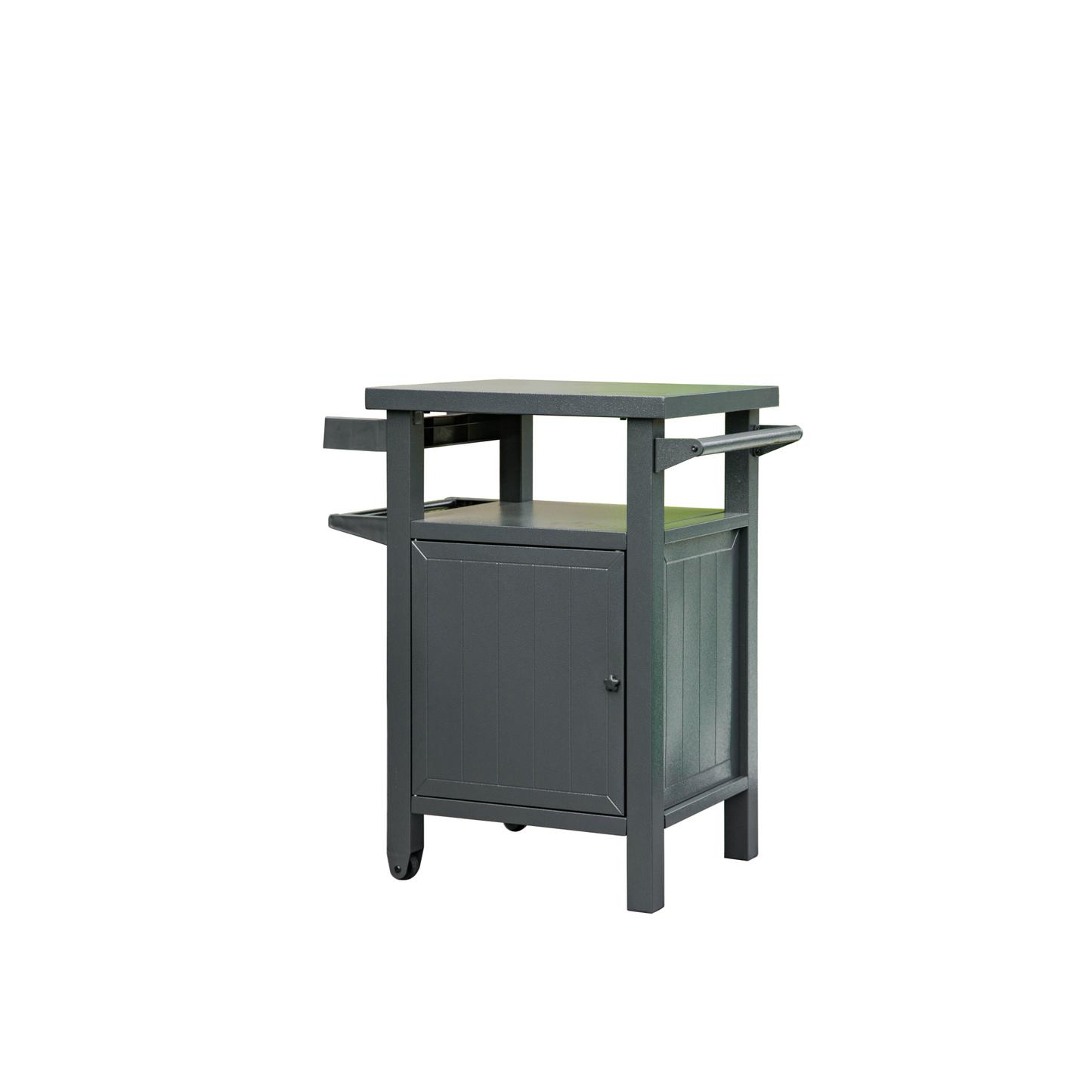 Outdoor Grill Cart With Storage and Wheels