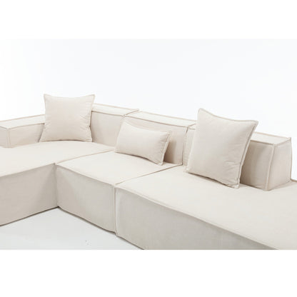 Modern Modular L Shaped And Durable Living Sofa