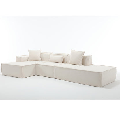 Modern Modular L Shaped And Durable Living Sofa