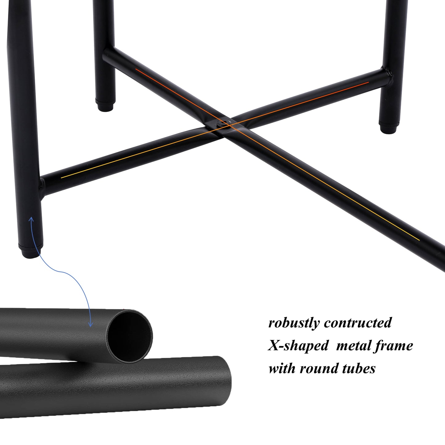 Modern Oval Coffee Table and Small Storage Shelf