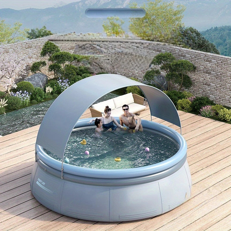 Durable and Spacious Outdoor Inflatable Pool