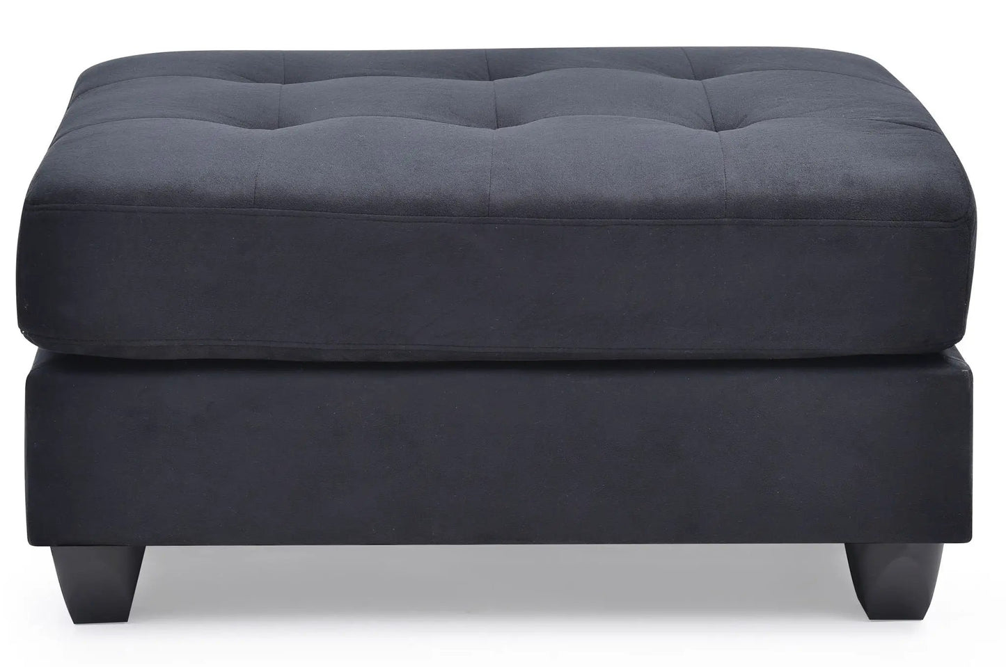 Chic Contemporary Storage Ottoman Tufted Cushion
