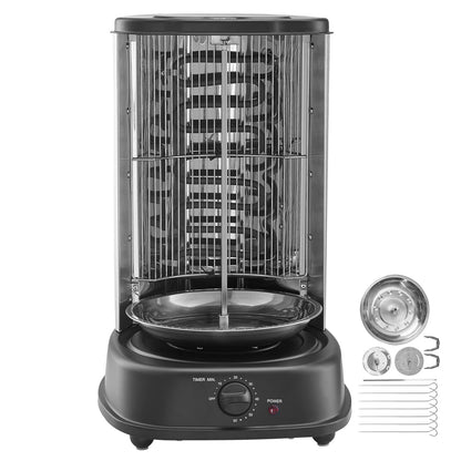 Stainless Steel Vertical Shawarma Grill Machine