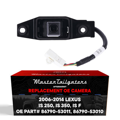 Master Tailgaters OEM backup camera for Lexus IS 250/350 & IS F black housing on Tampa Home & Garden Store