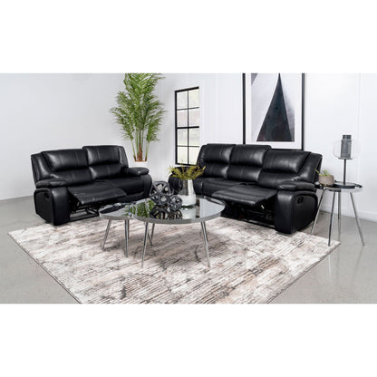 Elodie Manual Reclining Sofa with Pillow Arms