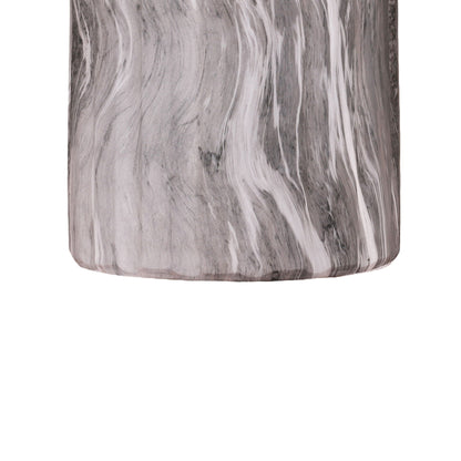 the Modern Geometric Outdoor Marble End Table
