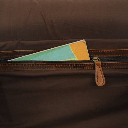 Leather Gym Travel Bag, Round - Tampa Home & Garden Store