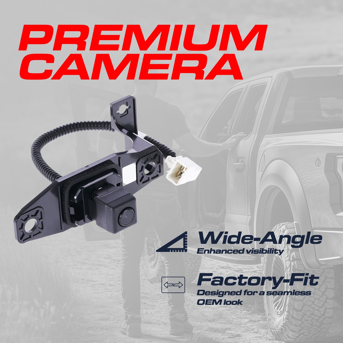 Master Tailgaters Lexus IS 250C/350C OEM backup camera with wiring harness black on Tampa Home & Garden Store
