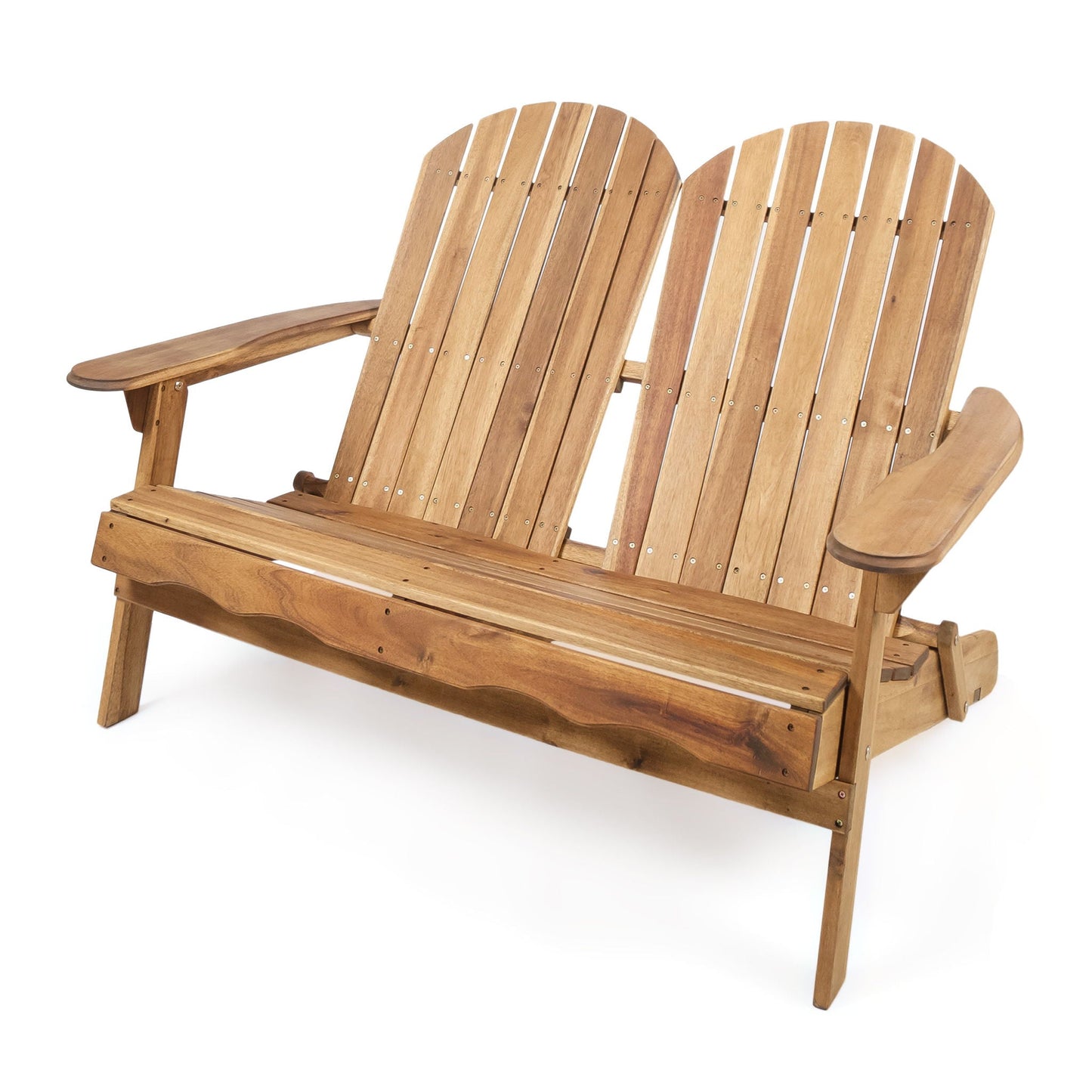 Adirondack Rocking Loveseat For Patio And Garden