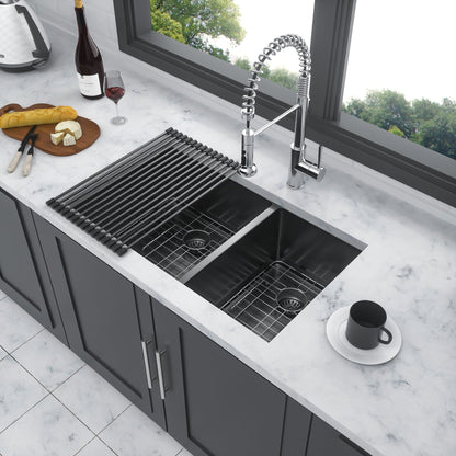 Modern Double Bowl Undermount Sink And Steel