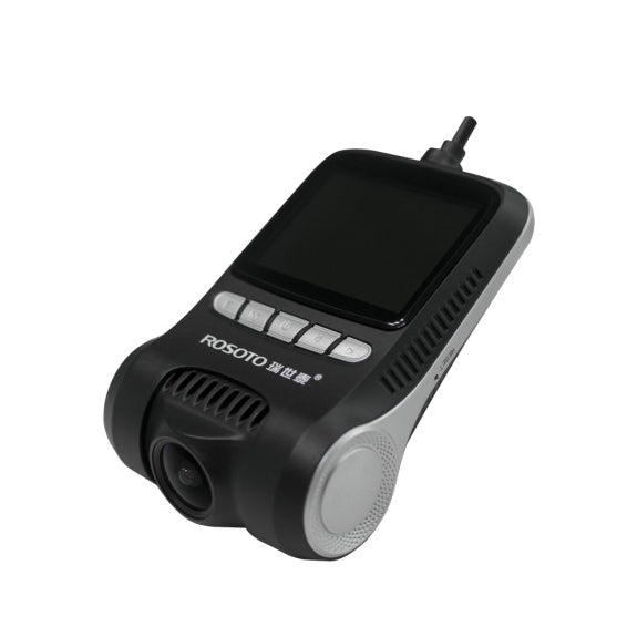 ROSOTO dash cam with night vision FHD1080P, black body with gray accents on Tampa Home & Garden Store