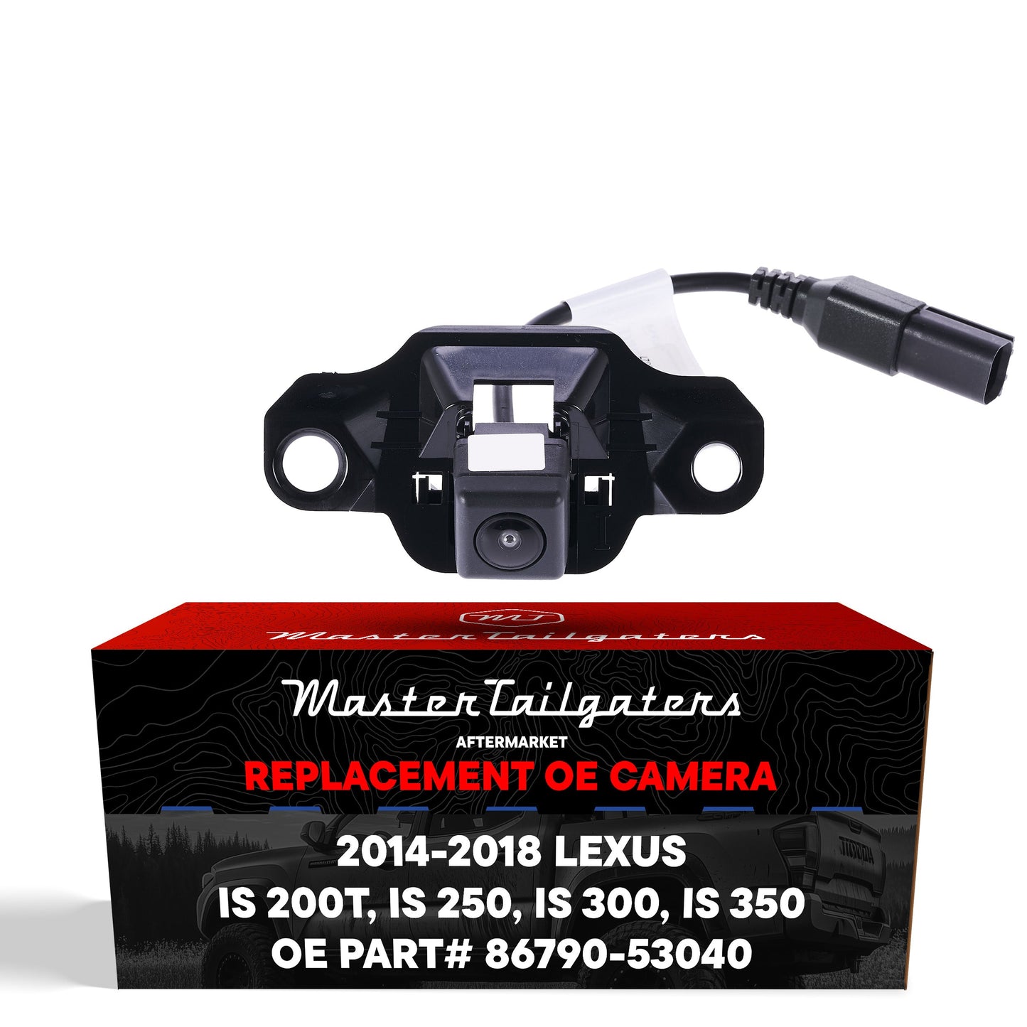 Master Tailgaters OE backup camera for Lexus IS 200t/IS 250/IS 300/IS 350 OE Part 86790-53040 on Tampa Home & Garden Store