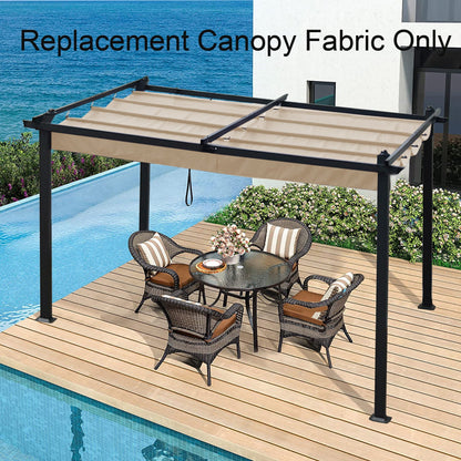 Replacement Pergola Canopy Top Cover Fabric