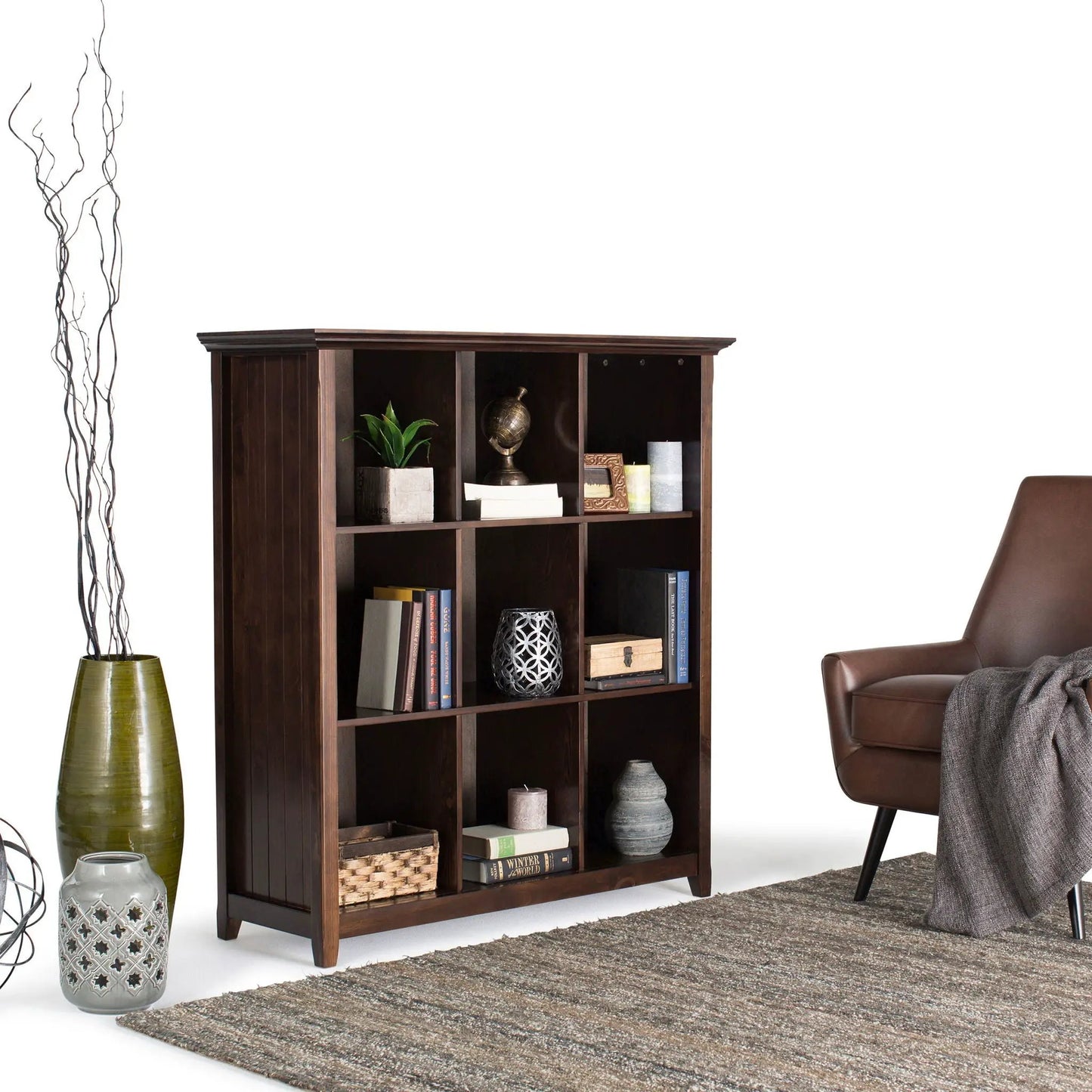 Acadian Handcrafted Solid Wood Cube Storage Unit